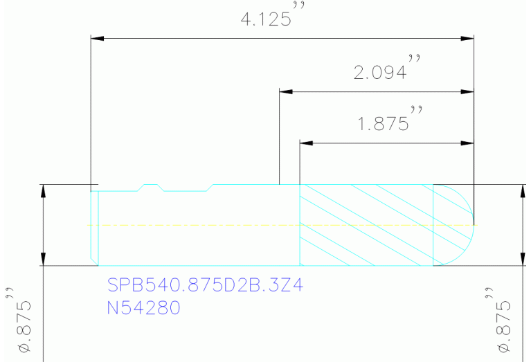SPB540.875D2B.3Z4