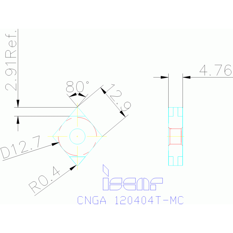 CNGA 120404T-MC IB55