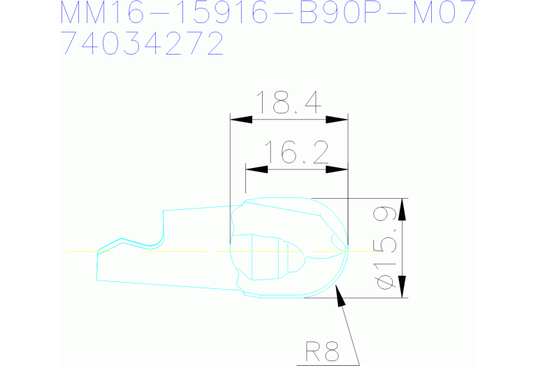 MM16-15916-B90P-M07 T60M