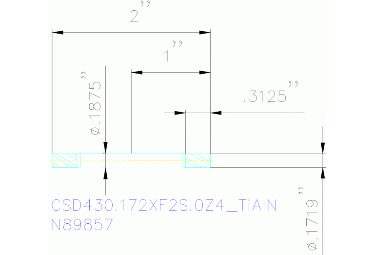 CSD430.172XF2S.0Z4 TIALN