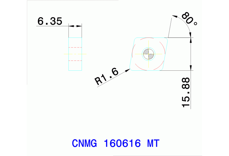 CNMG 160616 MT TT8115
