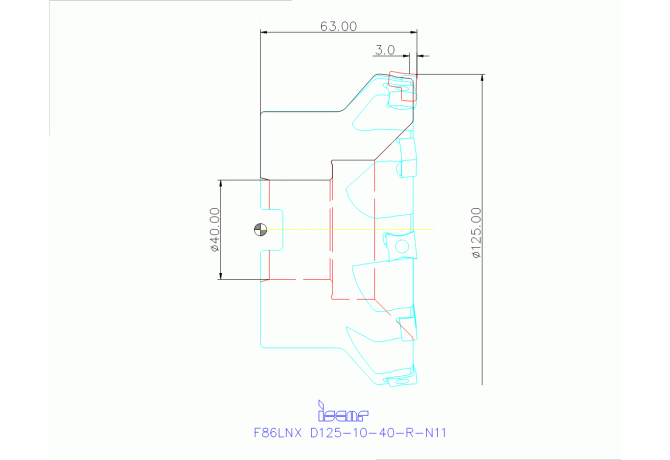 F86LNX D125-10-40-R-N11