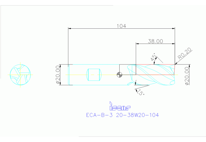 ECA-B-3 20-38W20-104 IC08