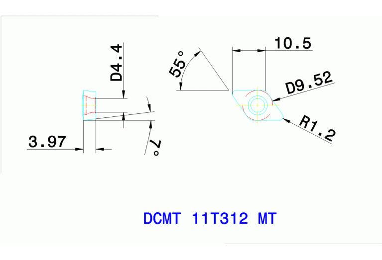DCMT 11T312 MT TT8115