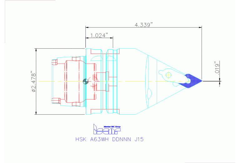 HSK A63WH-DDNNN-J15