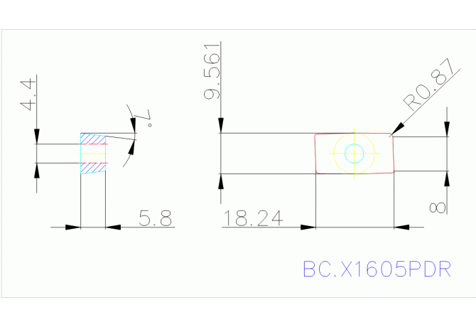 BCGX1605PDR-G55 WPM15G