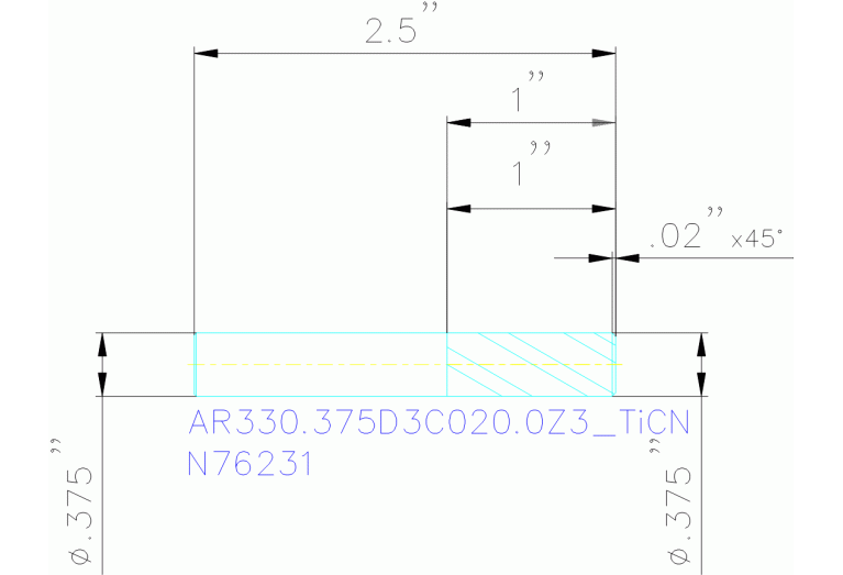 AR330.375D3C020.0Z3 TICN