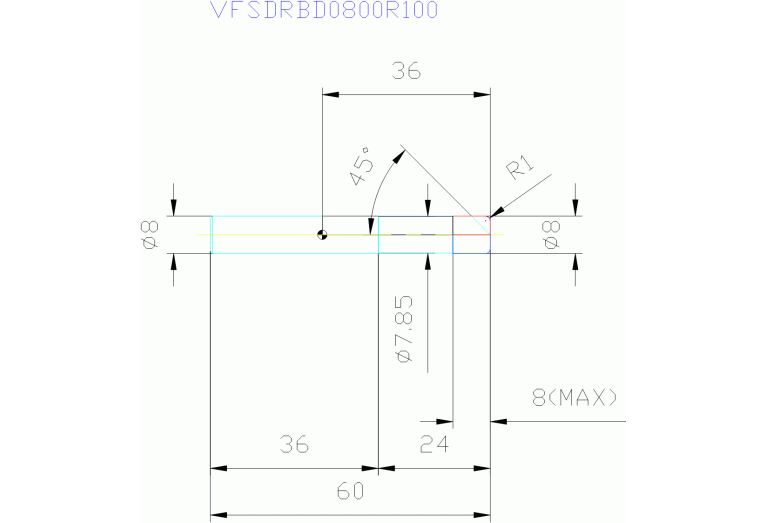VFSDRBD0800R100