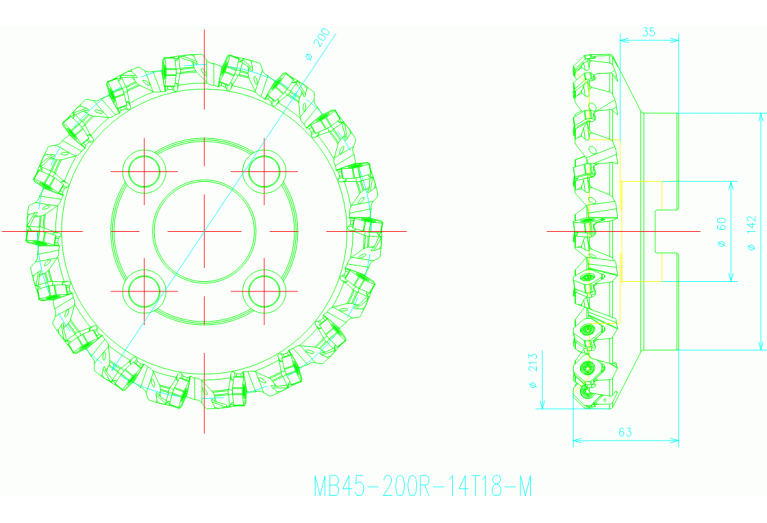 MB45-200R-14T18-M