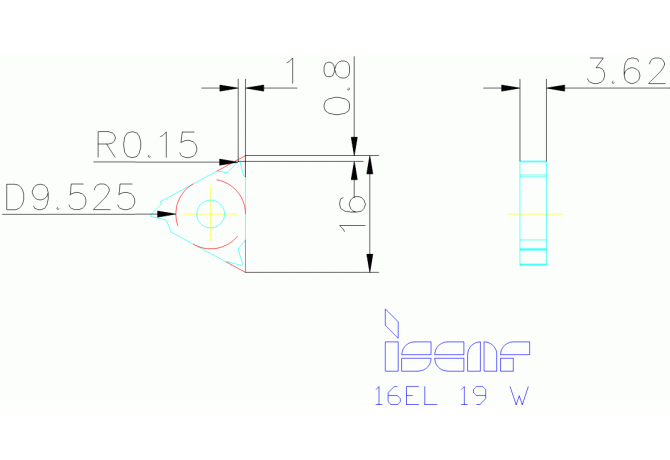 16EL 19 W IC50M