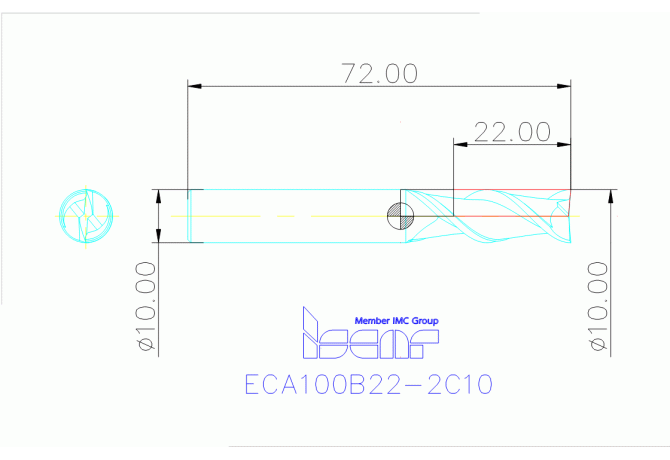 ECA100B22-2C10 IC08