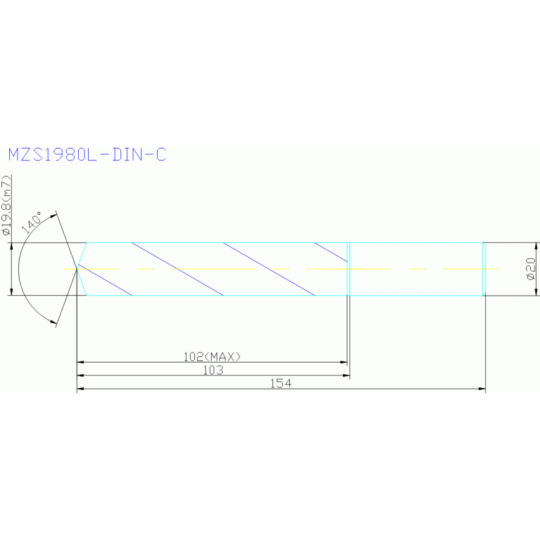 MZS1980L-DIN-C GP20M