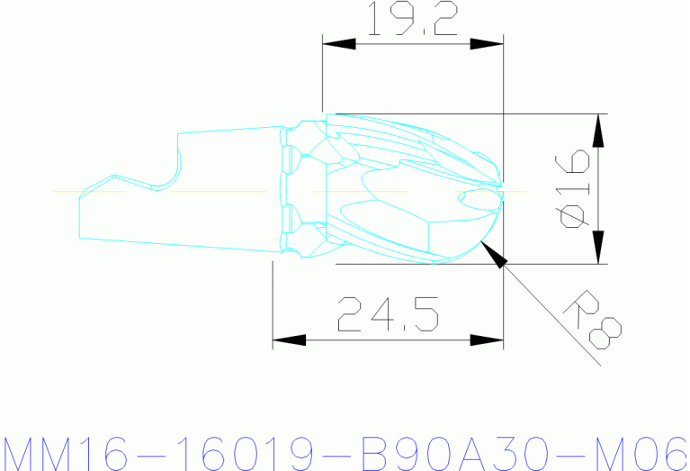MM16-16019-B90A30-M06 F40M
