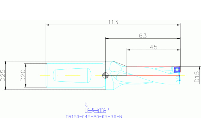 DR150-045-20-05-3D-N