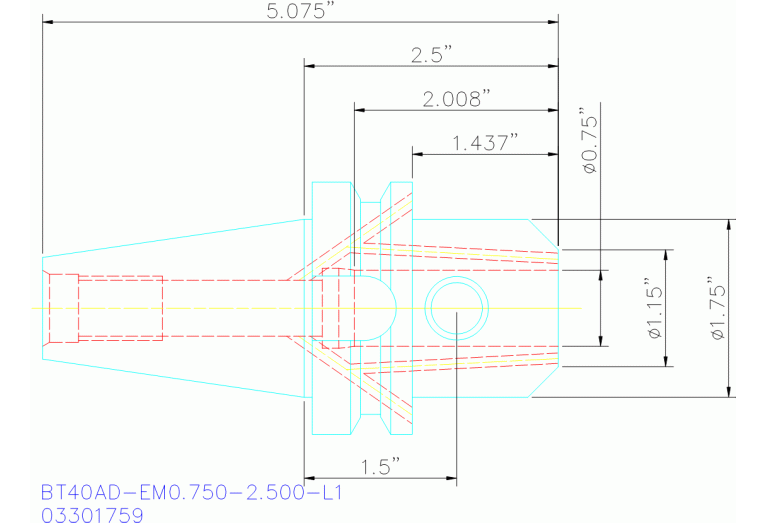 BT40AD-EM0.750-2.500-L1
