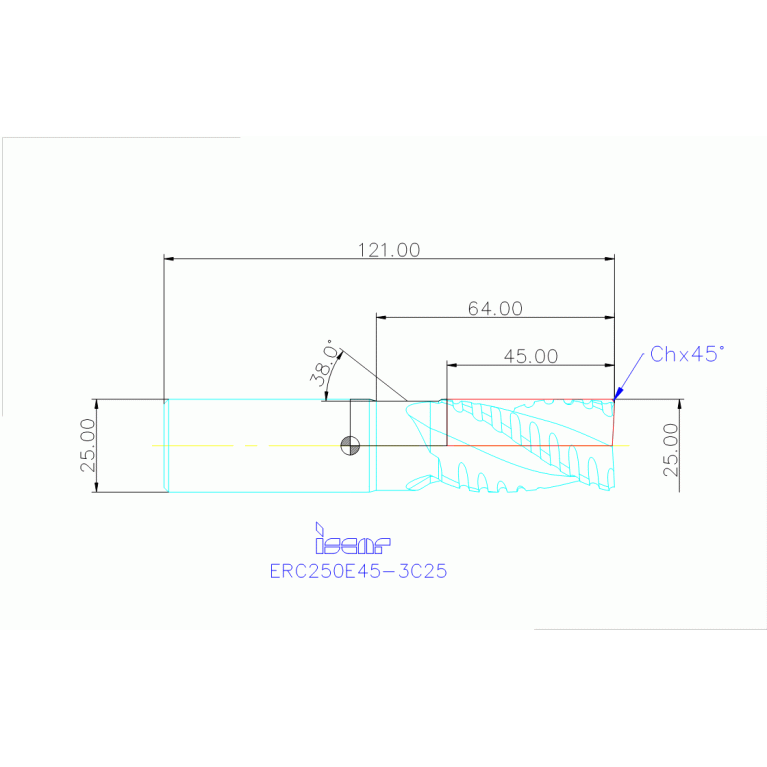 ERC250E45-3C25 IC08