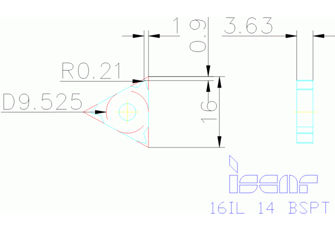 16IL 14 BSPT IC908