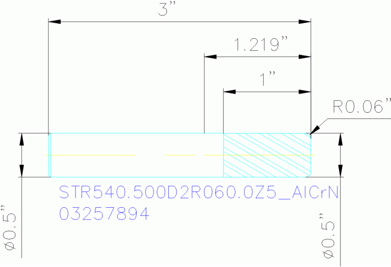 STR540.500D2R060.0Z5 ALCRN