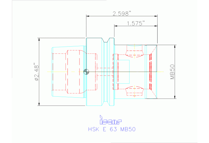 HSK E63 MB50