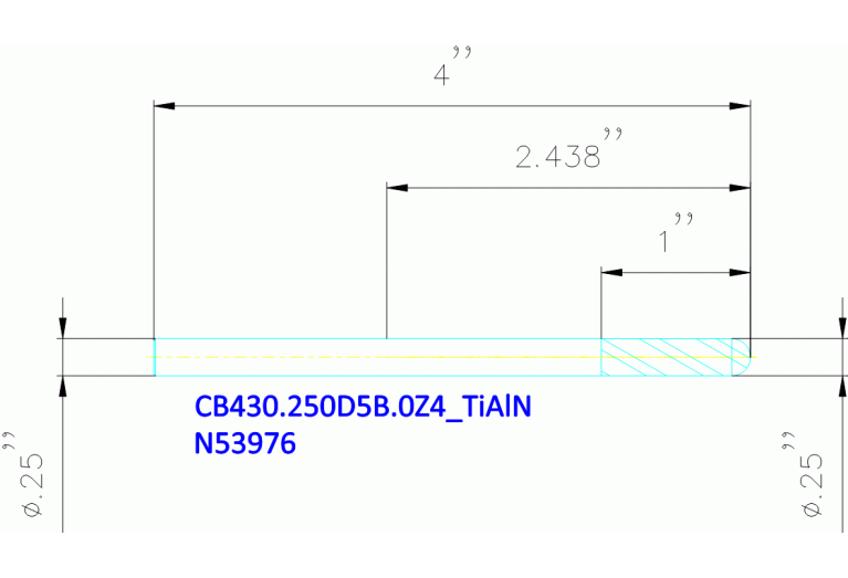 CB430.250D5B.0Z4 TIALN
