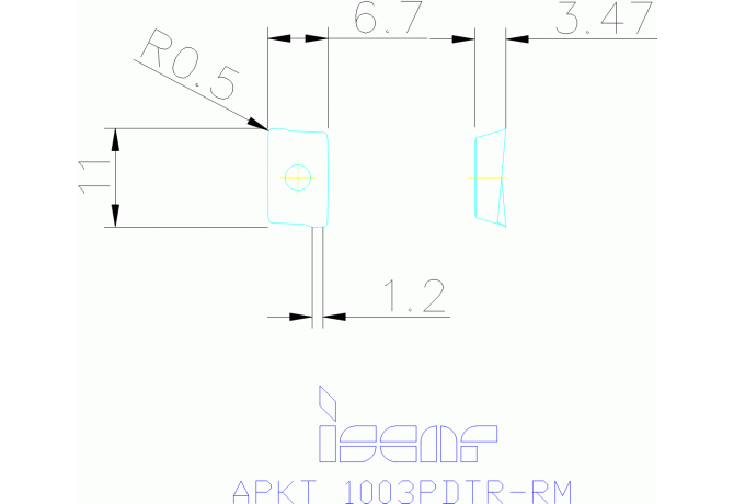 APKT 1003PDTR-RM IC635