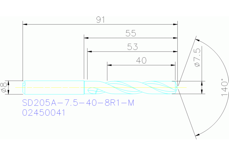 SD205A-7.5-40-8R1-M