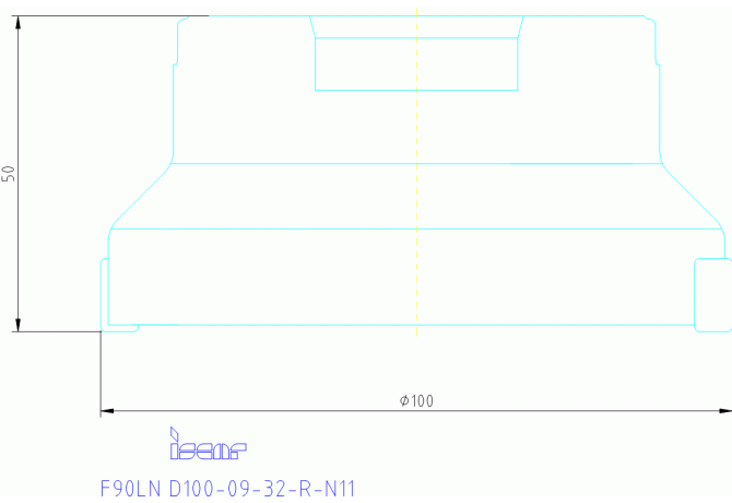 F90LN D100-09-32-R-N11