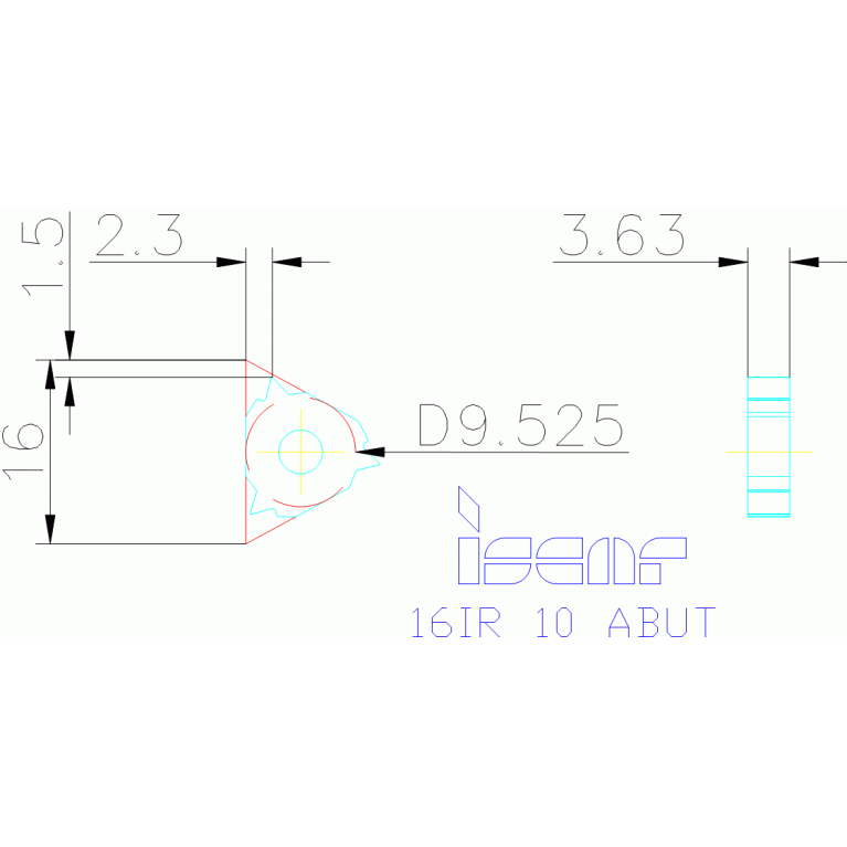 16IR 10 ABUT IC50M