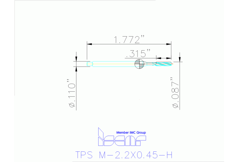 TPS M-2.2X0.45-H HEST