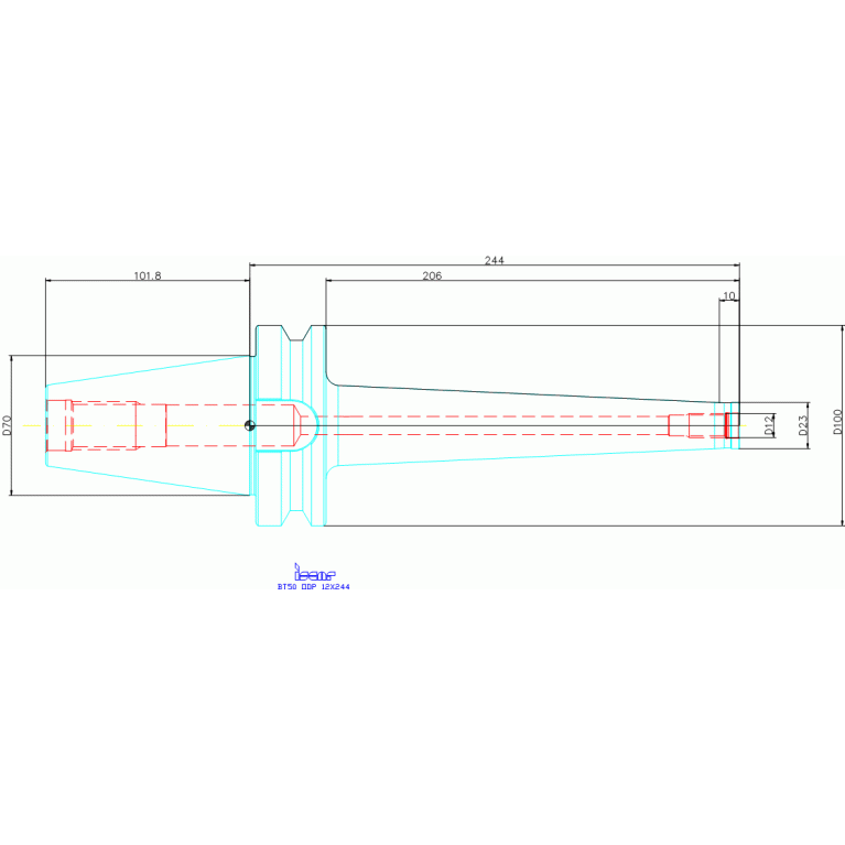 BT50 ODP 12X244