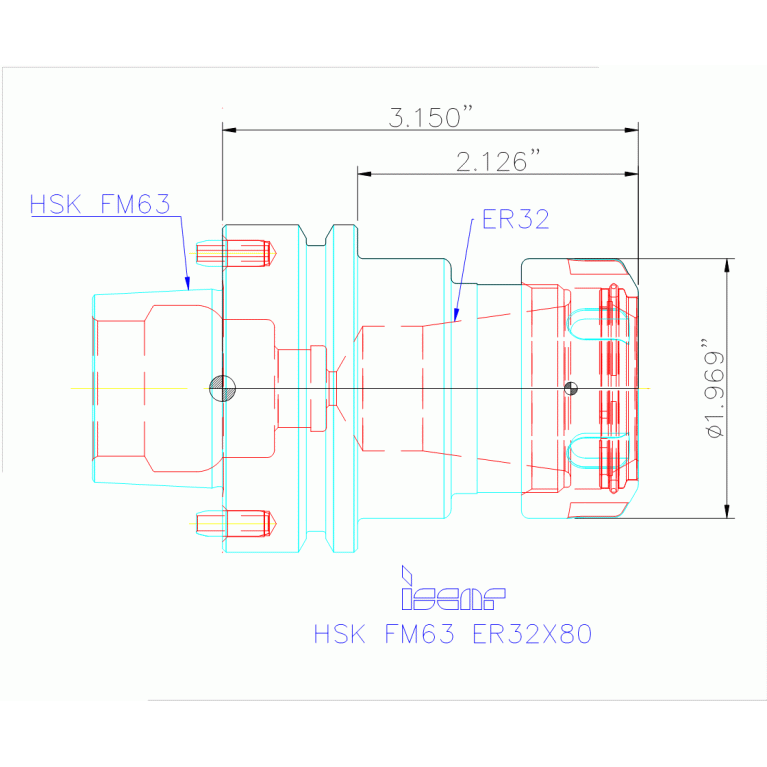 HSK FM63 ER32X80