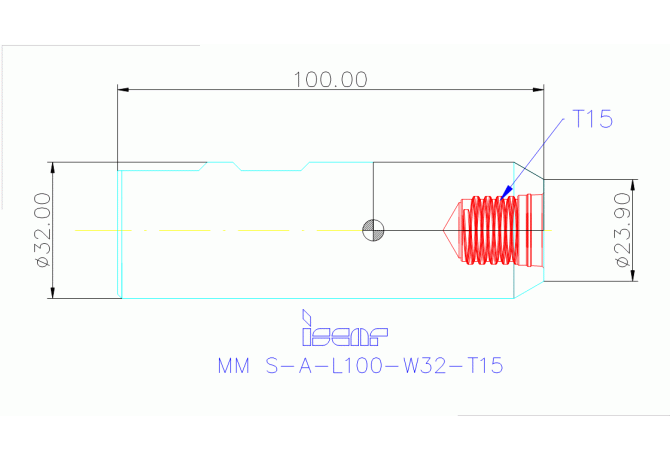 MM S-A-L100-W32-T15