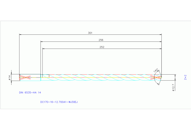 DC170-16-12.700A1-WJ30EJ