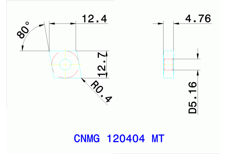 CNMG 120404 MT ZA TT7310