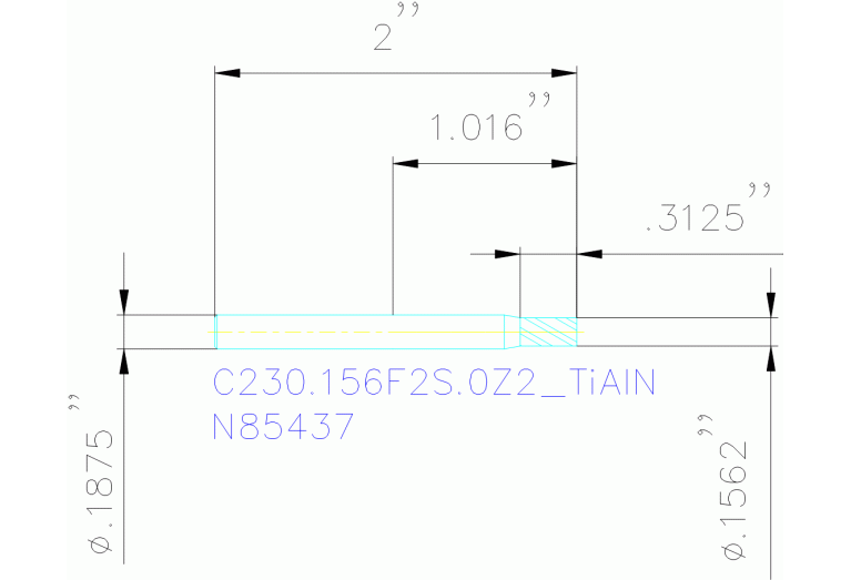 C230.156F2S.0Z2 TIALN