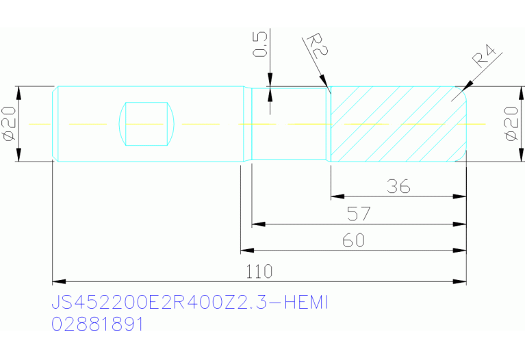 JS452200E2R400Z2.3-HEMI