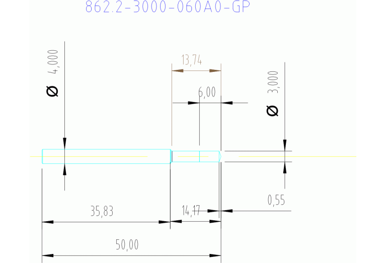 862.2-3000-060A0-GP X2BL