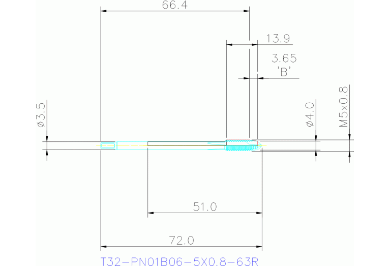 T32-PN01B06-5X0.8-63R
