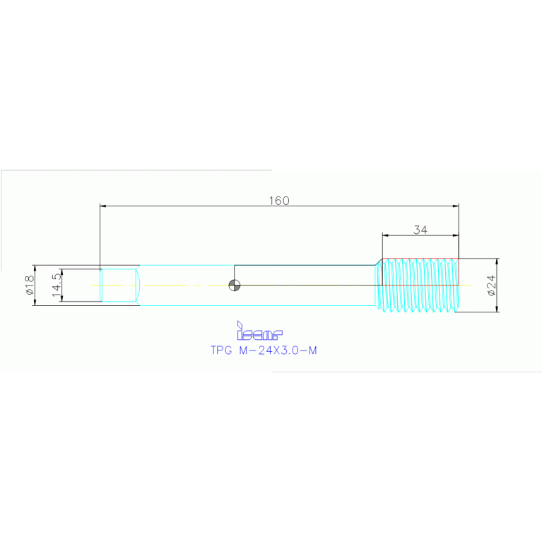 TPG M-24X3.0-M HETI