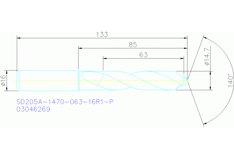 SD205A-1470-063-16R1-P