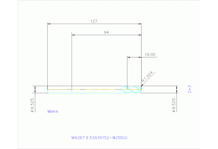MA267.9.53A3X152-WJ30UU