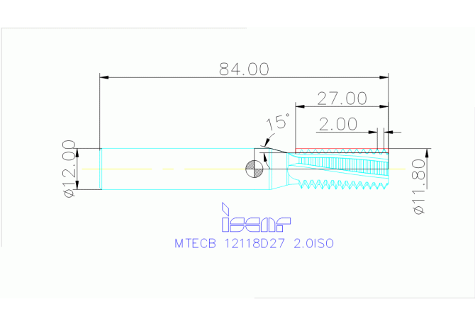 MTECB 12118D27 2.0ISO IC908