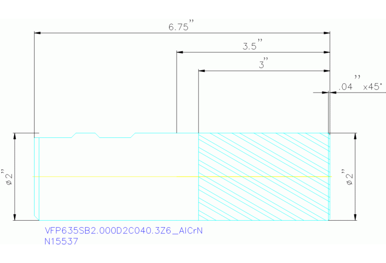 VFP635SB2.000D2C040.3Z6 ALCRN