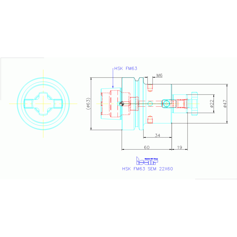 HSK FM63 SEM 22X60