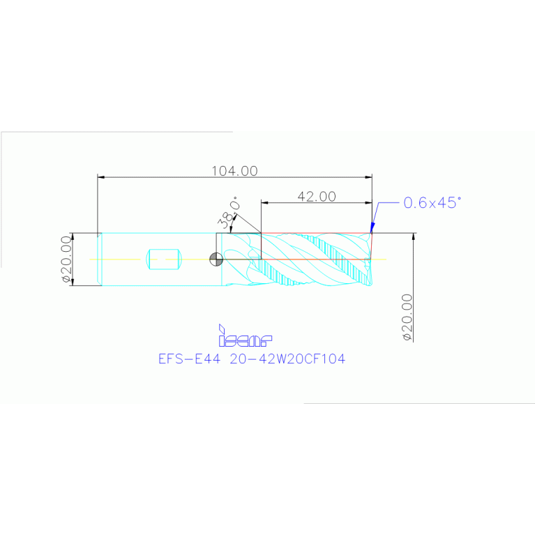 EFS-E44 20-42W20CF104 IC900