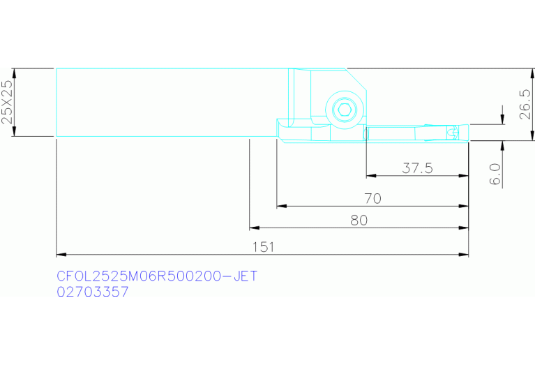 CFOL2525M06R500200-JET