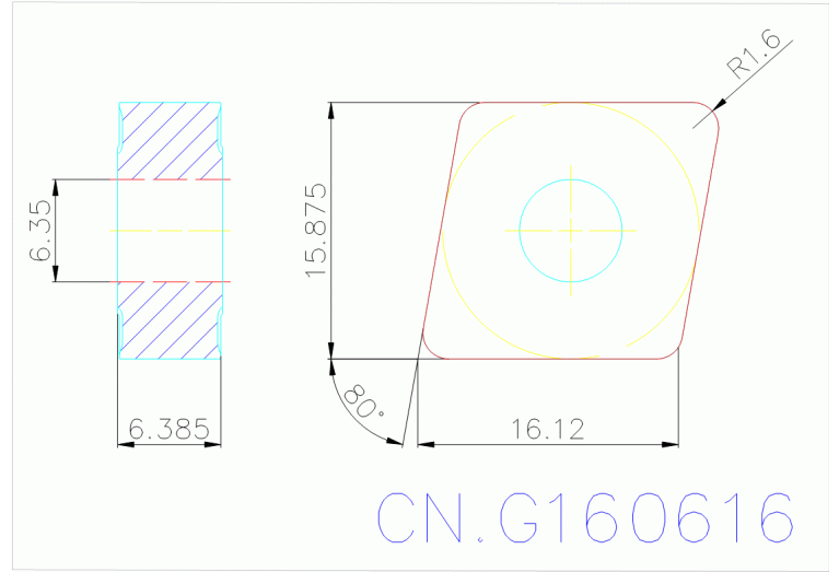 CNMG160616-RP7 WPP05G
