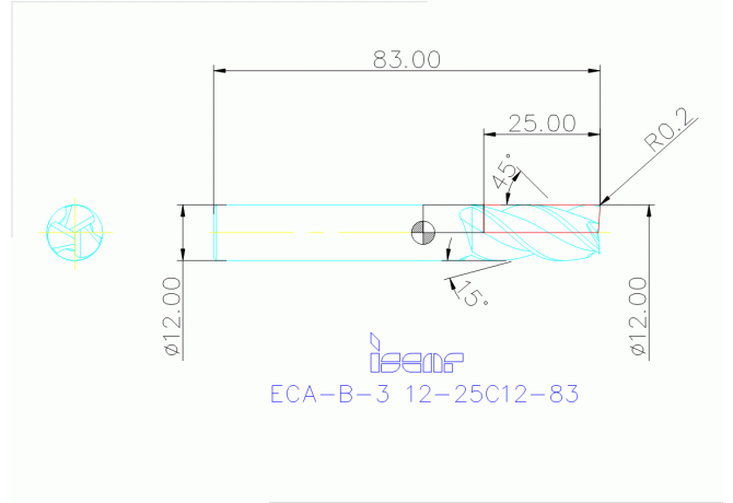 ECA-B-3 12-25C12-83 IC08