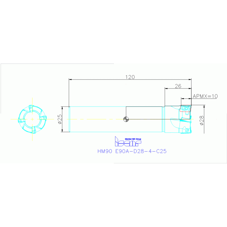HM90 E90A-D28-4-C25