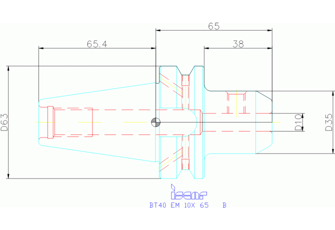 BT40 EM 10X 65 B